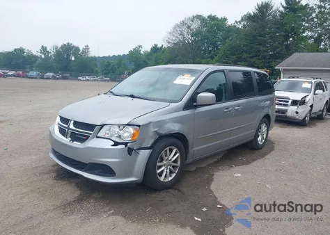 2016 Dodge Grand Caravan Sxt из США, поврежденный, VIN 2C4RDGCG1GR273591